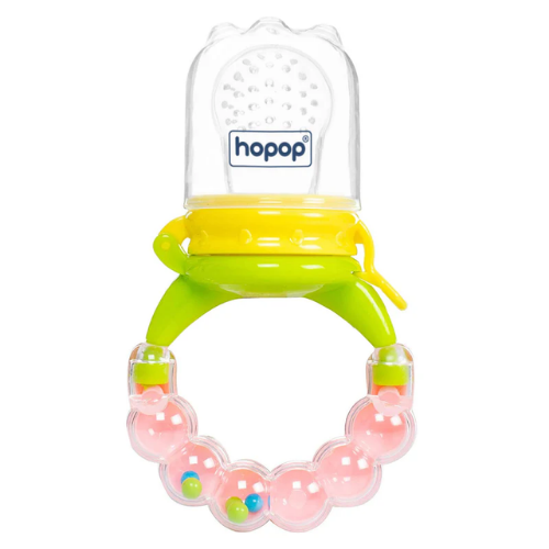 Hopop - Soft Silicone Fruit & Food Feeder - Green