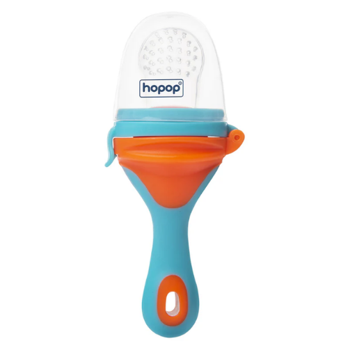 Hopop - Soft Silicone Fruit & Food Nibbler - Blue