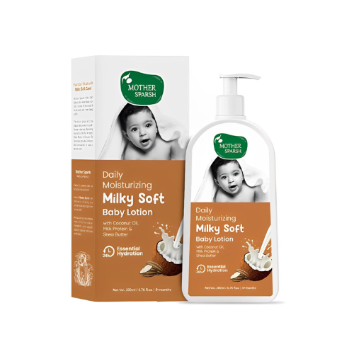 Mother Sparsh - Daily Moisturizing Milky Soft Baby Lotion - 200ml