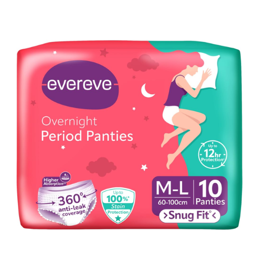 Evereve - Disposable OverNight Period Panties M-L 10pcs