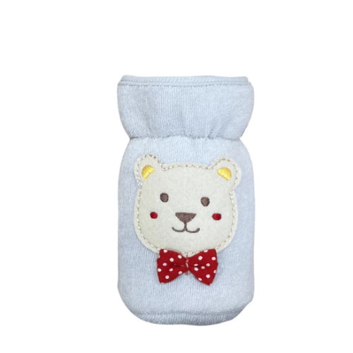 Hopop - Teddy Bottle Cover 125 ml - Grey